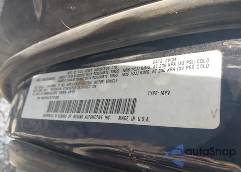 2005 Subaru Baja Sport из США, поврежденный, VIN 4S4BT62C157101939